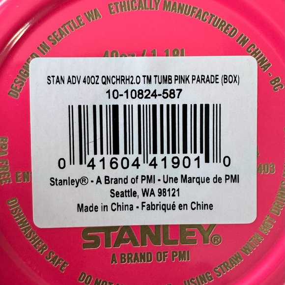 💝 STANLEY Limited Edition Pink Parade 40oz Quencher - Picture 5 of 7